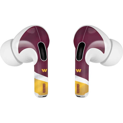 NFL Washington Commanders Flag Apple AirPods Pro Skin